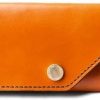 TANNER GOODS Mens Wallet. Mens Leather Wallets. Workman Wallet Four Card Slots with Bill and Zippered Coin Pockets