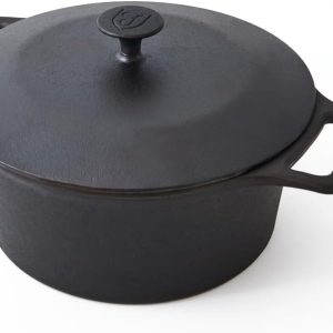 Field Company No.8 Cast Iron Dutch Oven - Pre-seasoned, Made in USA