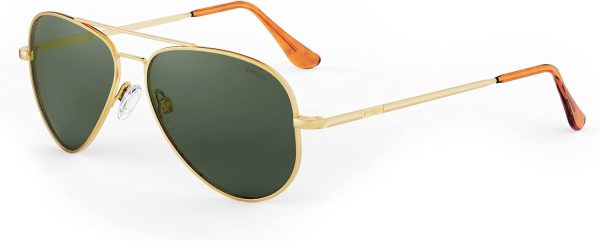 Randolph USA | Concorde Classic Aviator Sunglasses for Men or Women 100% UV