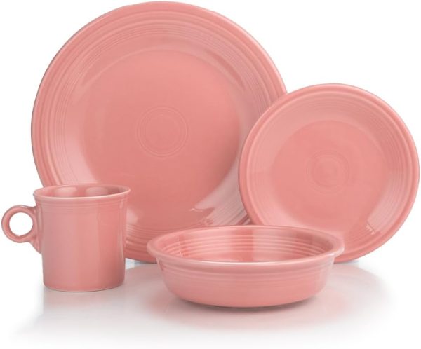 Fiesta® 16-Piece Classic Dinnerware Set | Peony