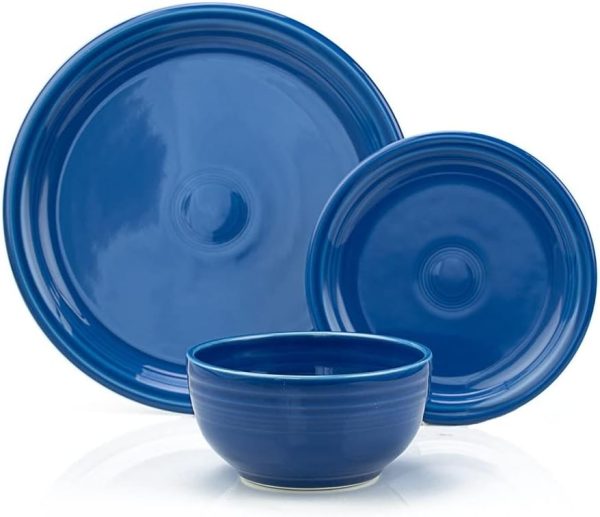 Fiesta 12-Piece Bistro Dinnerware Set | Lapis