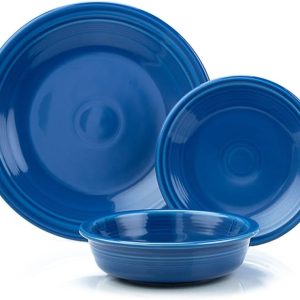 Fiesta 3-Piece Classic Rim Place Setting | Lapis
