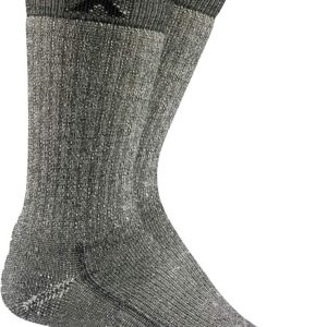 Wigwam Merino Comfort Hiker 2-Pack Black Ii LG (US Men\'s Shoe 9-12, Women\'s Shoe 10-13)