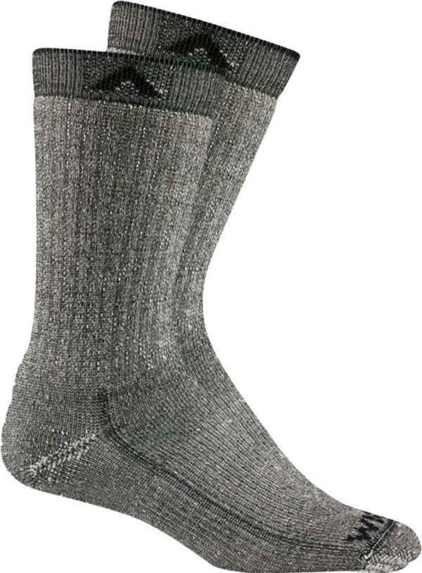 Wigwam Merino Comfort Hiker 2-Pack Black Ii LG (US Men\'s Shoe 9-12, Women\'s Shoe 10-13)