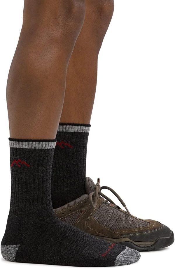 Darn Tough Hiker Midweight Micro Crew Sock with Cushion, Mens Socks for Hiking and Camping, Boot Socks - Image 3