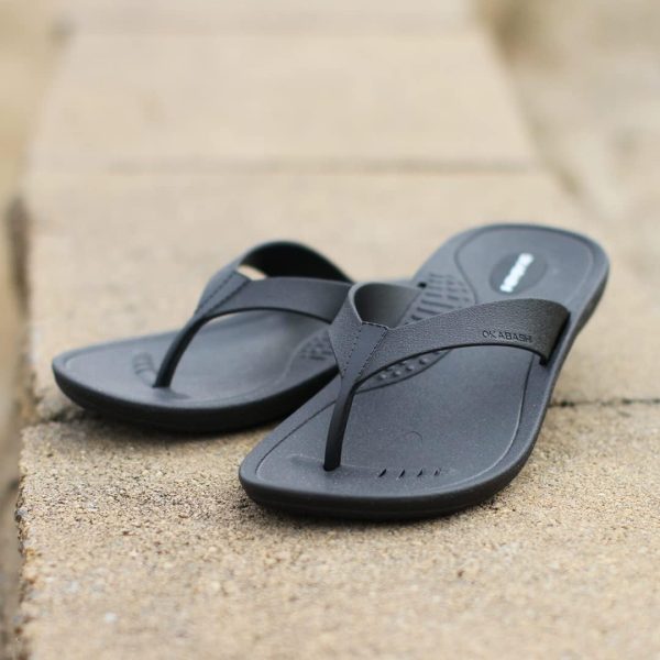 OKABASHI Women\'s Breeze Flip Flop | Contoured Footbed w/Arch Support for All-Day Comfort | Slip-Resistant & Waterproof | Sustainably Made in The USA - Image 2