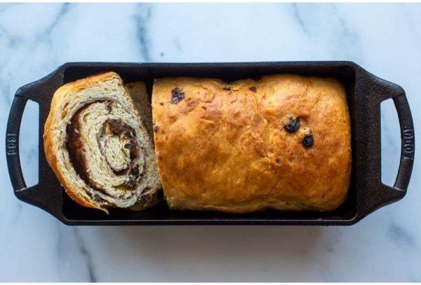Lodge Cast Iron Loaf Pan 8.5x4.5 Inch, Black - Image 6
