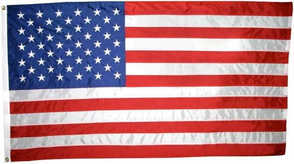 Annin Flagmakers American Flag All-Weather Nylon SolarGuard Nyl-Glo, 2.5 x 4 Feet (Model 2440) 100% MADE in USA
