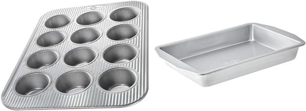 USA Pan Jumbo Texas Muffin Pan, 6 Well, Nonstick & Quick Release Coating, Aluminized Steel - Image 29