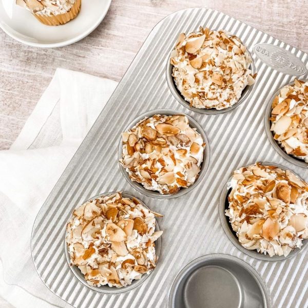 USA Pan Bakeware Mini Cupcake and Muffin Pan, Nonstick Quick Release Coating, 24-Well, Aluminized Steel - Image 36
