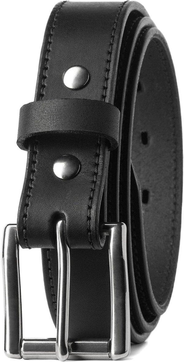 Made in USA - Full Grain Leather Belt For Men | The Icon | 1 1/4