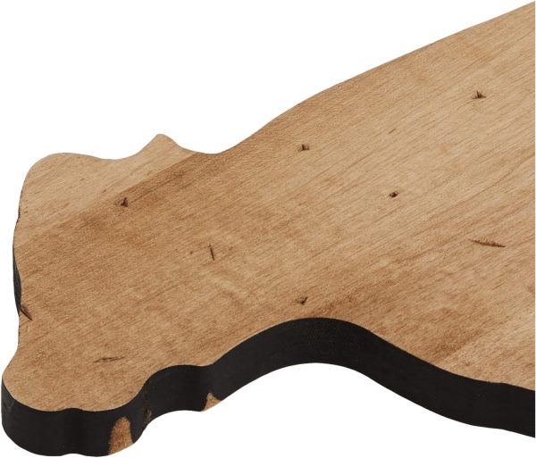 J.K. Adams 14-Inch-by-9-Inch Maple Wood Cutting Board, Pig-Shaped - Image 5