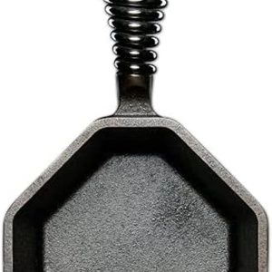 FINEX 1-Quart Cast Iron Sauce Pot, Modern Heirloom, Handcrafted in the USA, Pre-seasoned with Organic Flaxseed Oil