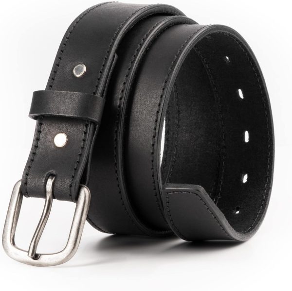 Main Street Forge The Executive Leather Belt | Made in USA | Men\'s Dress Belt | 1 1/4 Inch Belt - Image 2