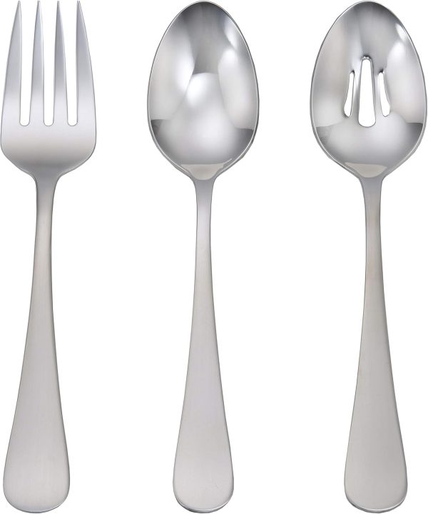 Liberty Tabletop Annapolis 63 Piece Flatware Set Service for 12 Includes 3pc Service Set MADE IN USA - Image 5