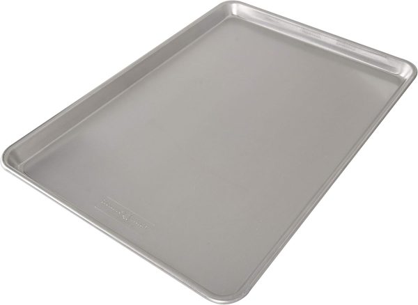Nordic Ware Naturals Big Baking Sheet, 2 Pack, Silver - Image 3