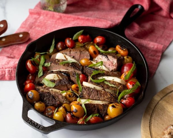 Lodge 10.25 Inch Cast Iron Pre-Seasoned Skillet – Signature Teardrop Handle - Use in the Oven, on the Stove, on the Grill, or Over a Campfire, Black - Image 2
