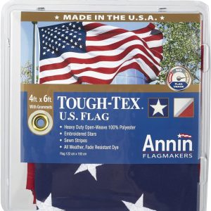 annin flagmakers 182004 4 -Feet x 6 -Feet, Tough Tex US Flag