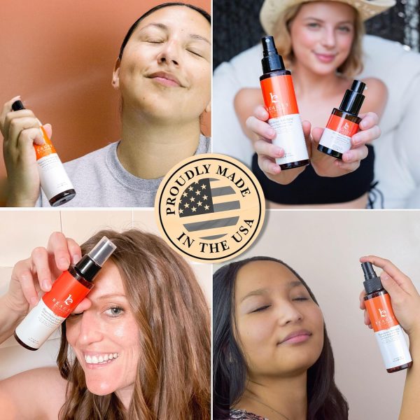 Vitamin C Face Toner - USA Made with Natural & Organic Ingredients, Alcohol-Free Skin Brightening Facial Toner for Sensitive and Aging Skin, Pore Minimizing Face Mist for Women and Men - Image 5