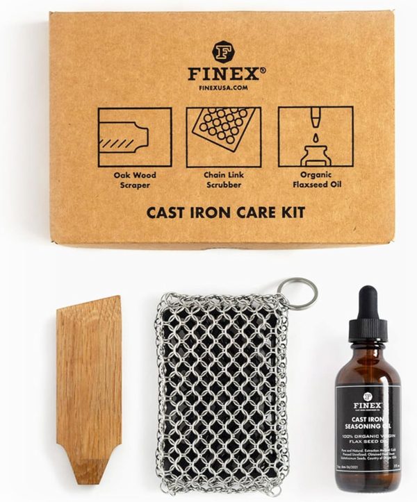 FINEX 3-Piece Cast Iron Care Kit