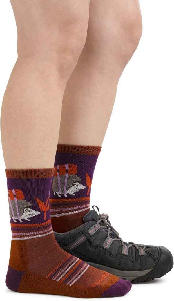 Darn Tough Women\'s Critter Club Micro Crew Lightweight with Cushion Sock (Style 5001) - - Image 3