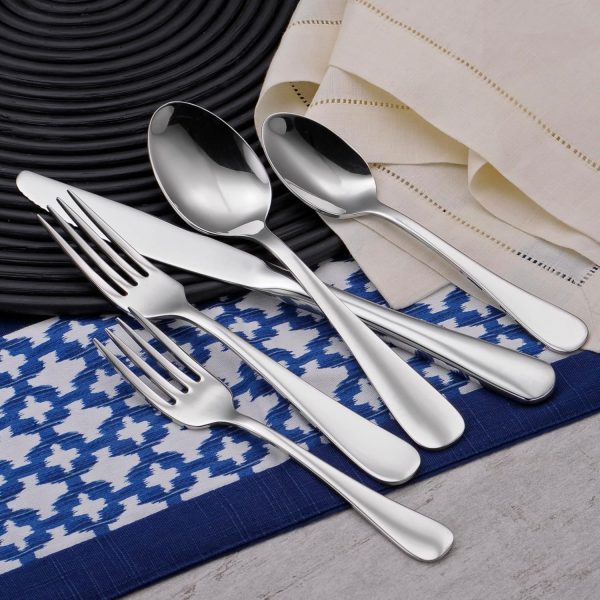 Liberty Tabletop Patriot 20 Piece Silverware Set Service for 4 Silverware Made in USA - Image 2
