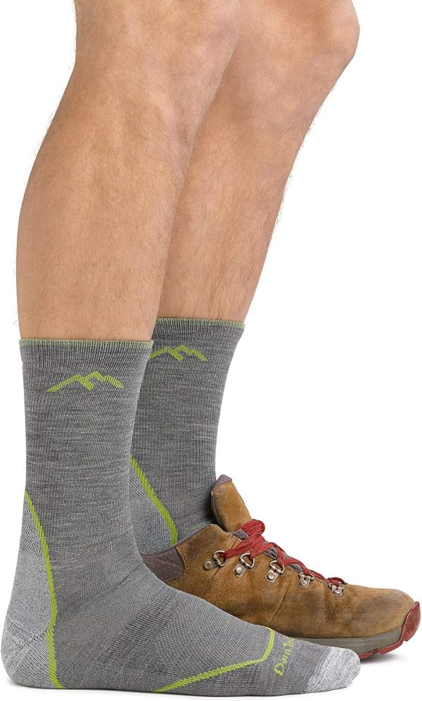 Darn Tough Men\'s (Style 1972) Light Hiker Micro Crew Lightweight with Cushion Sock - Image 3