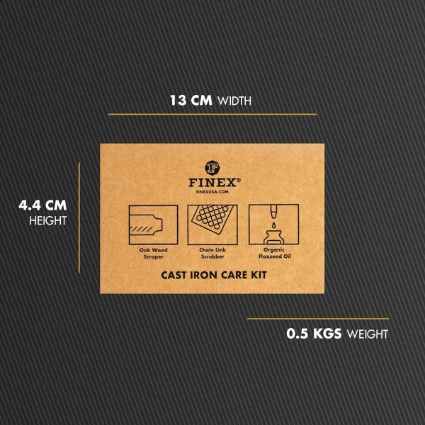 FINEX 3-Piece Cast Iron Care Kit - Image 6