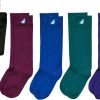 Cotton Premium Quality Colorful Solids Variety Dress Socks Gift 4-Pack, Made in America - Large