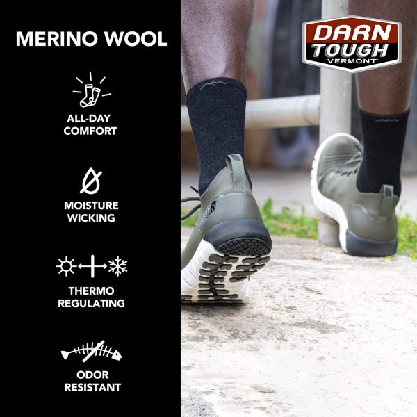 Darn Tough Men's Stride Micro Crew Ultra-Lightweight Running Sock (Style 1036) - - Image 5