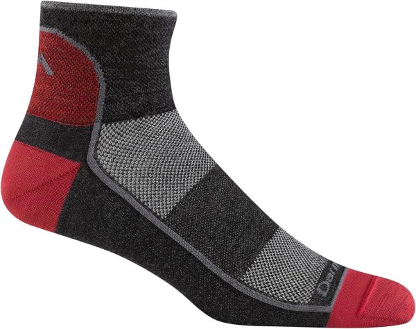 Darn Tough Men's Quarter Lightweight Running Sock (Style 1715) - - Image 6