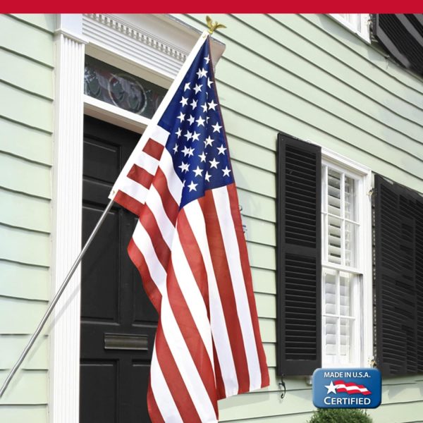 Annin Flagmakers (19417) Poly/Cotton American Flag, Made in USA, 3 x 5 Feet, All-Weather - Image 6