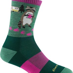 Darn Tough Women\'s Critter Club Micro Crew Lightweight with Cushion Sock (Style 5001) -