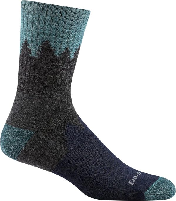 Darn Tough Men\'s Number 2 Micro Crew Midweight with Cushion Sock (Style 1974)