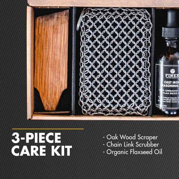 FINEX 3-Piece Cast Iron Care Kit - Image 4