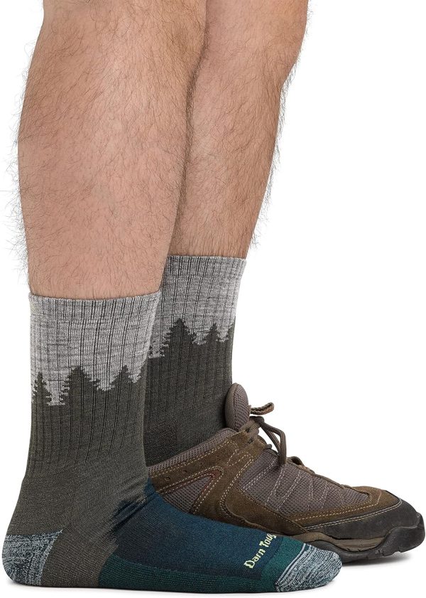 Darn Tough Men\'s Number 2 Micro Crew Midweight with Cushion Sock (Style 1974) - Image 3