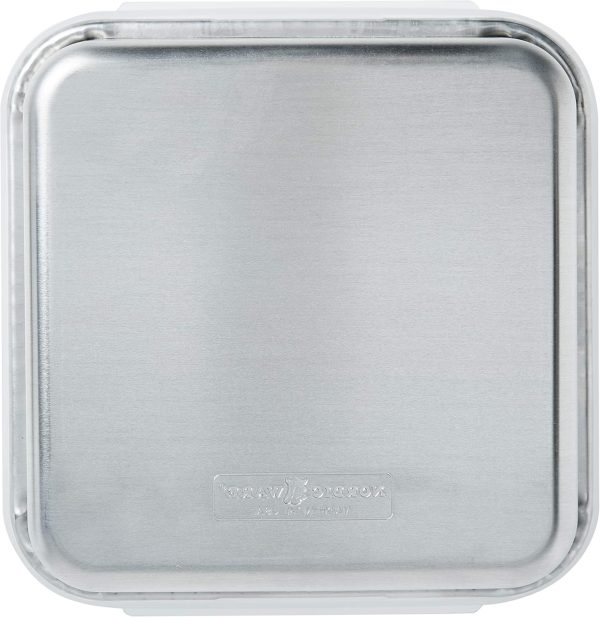 Nordic Ware Natural Aluminum Commercial Square Cake Pan with Lid, Exterior 9.88 x 9.88 Inches - Image 5
