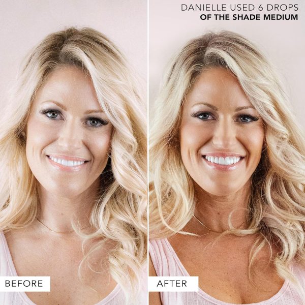 Self Tanning Drops - USA Made with Natural & Organic Ingredients, Medium Face Tanning Drops to Add to Lotion, Moisturizing Bronzing Tanner for Face & Body, Toxin Free Tanner for Fake Tan - Image 2