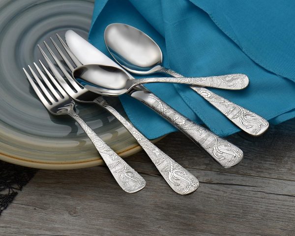 Liberty Tabletop Old Harbor 45pc Set Service for 8 MADE IN USA - Image 6
