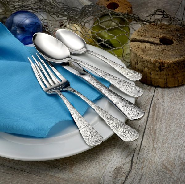 Liberty Tabletop Old Harbor 45pc Set Service for 8 MADE IN USA - Image 5