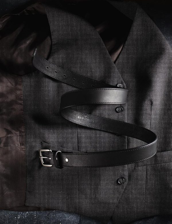 Main Street Forge The Executive Leather Belt | Made in USA | Men\'s Dress Belt | 1 1/4 Inch Belt - Image 6