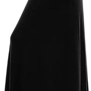 Sweet Hearts Maxi Skirt for Women- Comfy Foldover High Waist Long Flare A-Line Skirt Maxi Dress XS-3X Made in USA