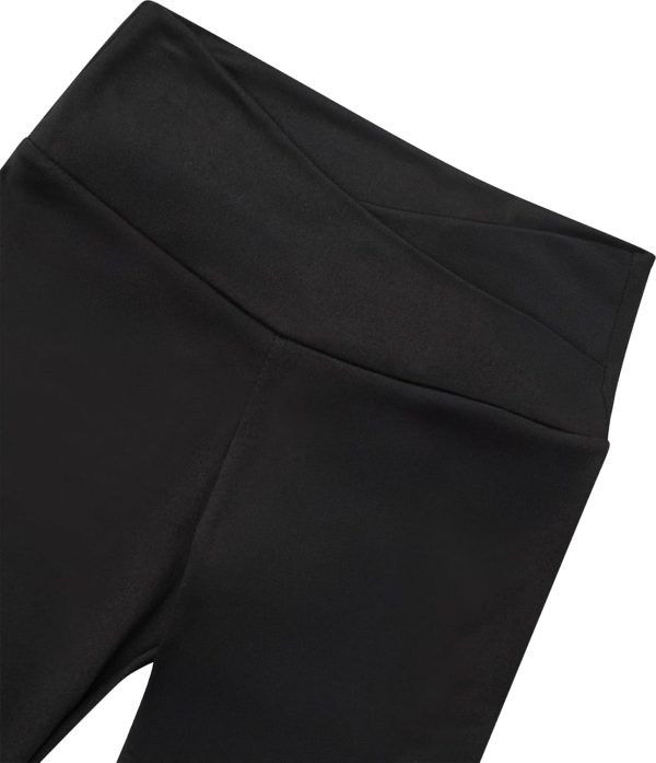 Sweet Hearts Girls Leggings - Athletic Yoga Pants High Waisted Flare Leggings for Girls - Made in USA (Sizes: 5-18) - Image 3