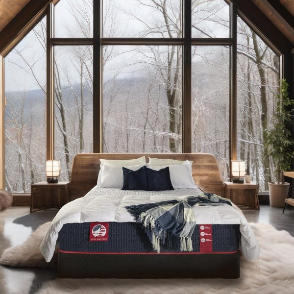Wolf King Mattress - 12-Inch Medium Firm Memory Foam Hybrid Mattress with 7 Layers, Individually Wrapped Coil, Cooling Design, 101-Night Trial, Provides The Right Level of Comfort and Support