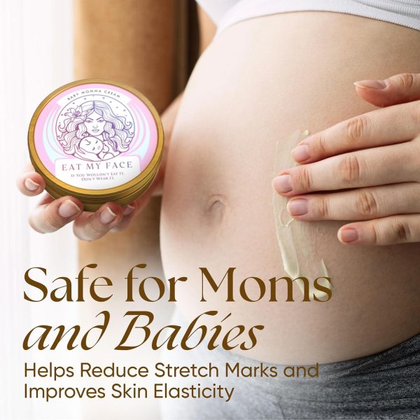Eat My Face Grass Fed Tallow Cream for Babies & Moms, Organic Beef Tallow for Skin Helps with Diaper Rash, Cradle Cap, Stretch Marks & Eczema, 4.0 oz - Image 5