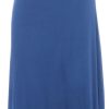 Popana Womens Long Maxi Skirt Cover Up Casual Fold Over Plus Size Summer Skirts